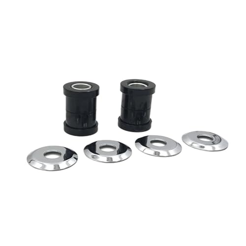 Riser Guidon Adaptateur avec Boulons 1/2"-13x3 pour Moto Dyna et Sportster 1973-UP