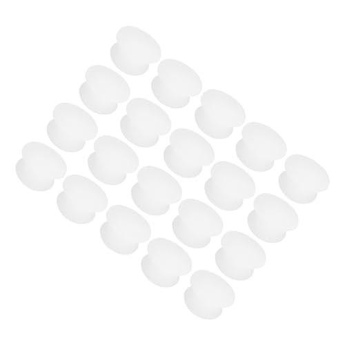 Image of MECCANIXITY Silicone Snap in Locking Hole Plugs Rubber Panel Seal Cover Flush Type Panel Round for Kitchen Rubber Bulkheads Waterproof Sealing Plugs 12mm /0.47 Inch Dia Transparent,Pack of 20