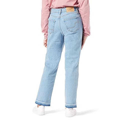 Levi Strauss Signature Gold girls High Rise Ankle Straight Jeans2