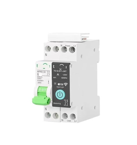 Disjoncteur avec mesure 1P 32A pour stopper le gaspillage électrique