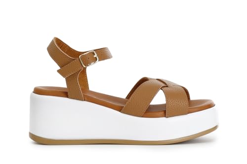 Sandale Croix CAFèNOIR C1HF8082M007370 : oubliez le mal de pieds grâce au compensé 37
