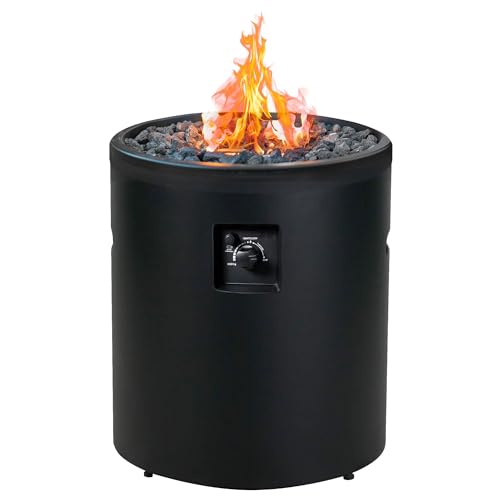 Outland Best Outdoor Gas Fire Pit with Cover & Carry Kit