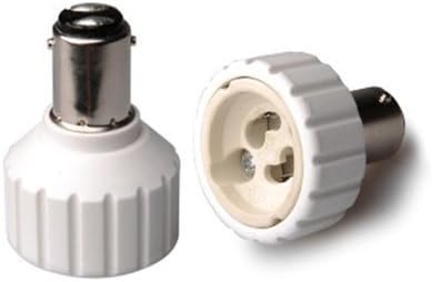 B15 to GU10 Lamp Light Bulb Socket Base Adapter Converter Edison Screw Bayonet