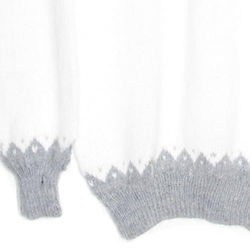 Gamboa Alpaca Wool Sweaters For Women Lightweight Longs Top White Summer Sweater #TOP2