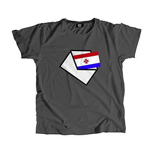 T-shirt Mordovia Mail anti-pilling coupe unisexe pour éviter les vêtements déformés
