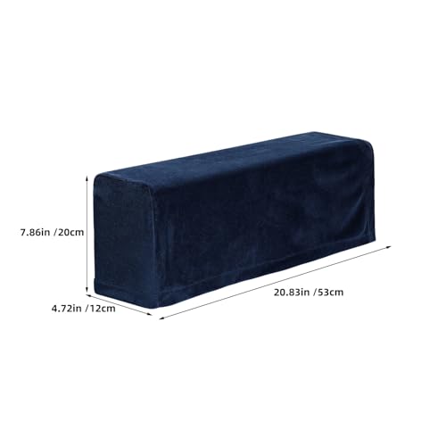 Fundas elásticas de reposabrazos de sofá y protectores lavables de terciopelo 3