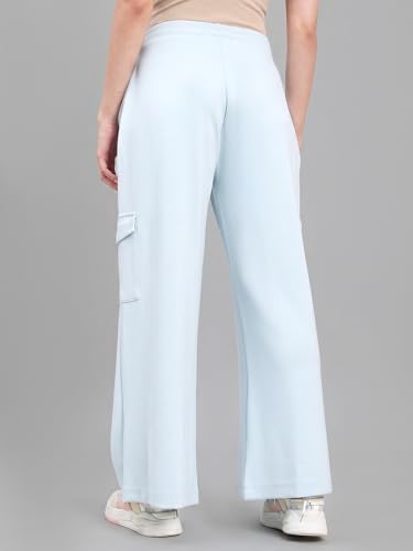 Image of GO COLORS Mostlysane Collection Scuba Cargo Sweatpants for Women | Lightweight, Mid Rise, 4 Pockets