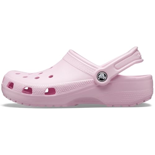Image of Crocs Men's and Women's Classic Clog, Ballerina Pink, 12 Women /10 Men