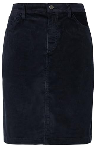 s.Oliver Damen Cord Rock 2170189 Blue 38