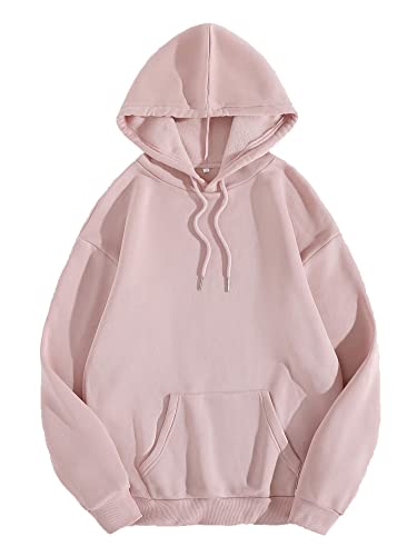 Image of TOPLOT Women's Wool Blend Solid Hoodie with Hooded Neck & Full Sleeve (Hoodie-5047)