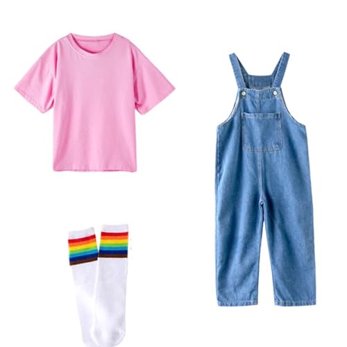 Salopette en jean ample fille qui évite les irritations