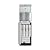 Brio Moderna Reverse Osmosis Bottleless Water Cooler Dispenser - Self-Cleaning, Dispenses Hot and Cold Water, TDS Meter, Child Safety Lock, Digital Display and LED Light