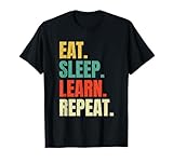 Eat Sleep Repeat Life Retro Vintage Men Women Tees
