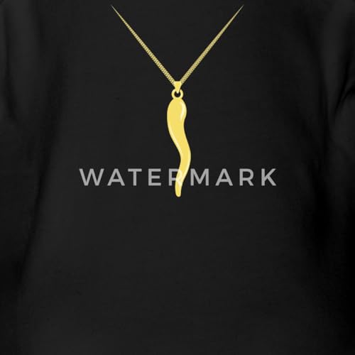 Spreadshirt® Italian Horn Cornicello | Organic Short Sleeve Baby Bodysuit2