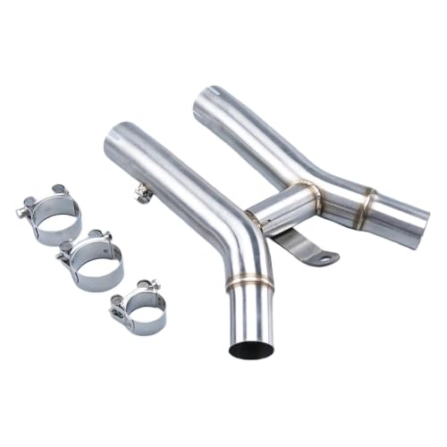 Tuyau d'échappement arrière Suzuki GSX1300R Hayabusa 2008-2020 anti-fuite en acier inox double 51mm