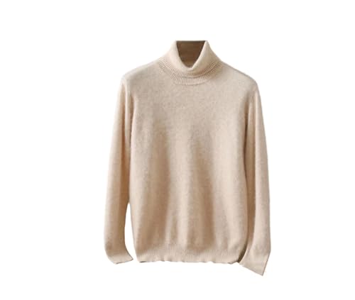 Men's Solid Color Sweater Slim Fit High Lapels Pullovers Knitted Long Sleeve Pullovers Jumpers