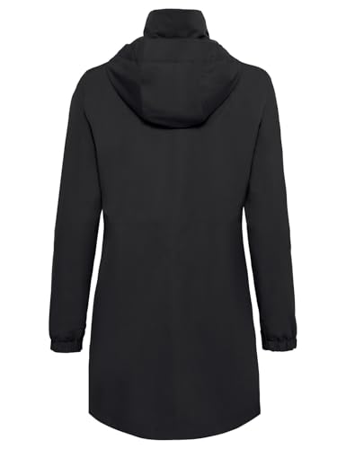 VAUDE Women's Escape Parka - Wasserdichter Regen-Parka aus recyceltem Polyester, 87,5cm Länge, Atmungsaktiv & Winddicht, PFC-frei, Nachhaltig