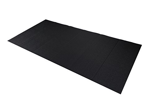 BalanceFrom GoFit High Density Treadmill Exercise Bike Equipment Mat, 3 x 6.5-ft
