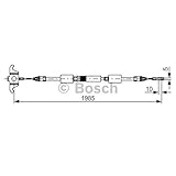 cable de freno de mano fiat duna Fabricante original Bosch 1 987 482 128 estacionamiento/Cable de freno de mano
