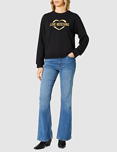 Love Moschino Felpa a Maniche Lunghe, vestibilità