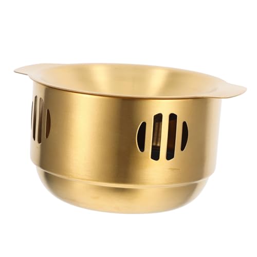 Alipis 1 セット ステンレス スチール ドライ ボイラー コースター 折りたたみ式 加湿器 多用途 グースネック ケトル 小包 ホット ポット ホルダー ホワイト ケトル ホワイト ファ