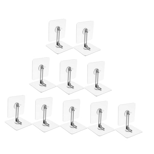 HAPINARY Secure Easy Install Pack No Drill Furniture Wall Anchors Dresser Safety Brackets for Babyproofing