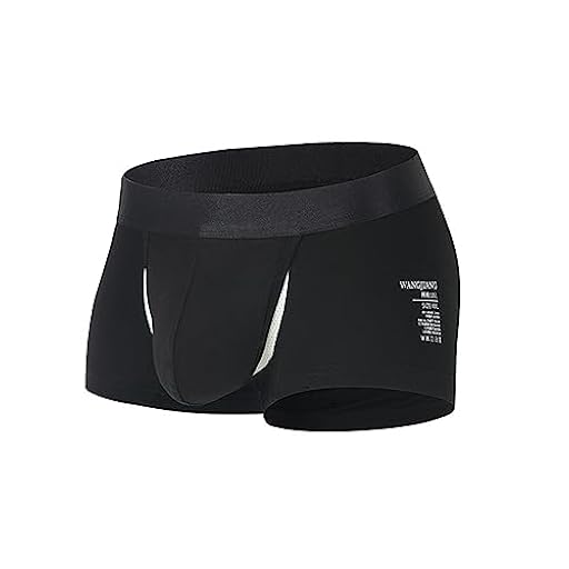 Genérico Calzoncillos bóxer ergonómicos para Hombre con diseño Moderno y cómodo Ideales para el Verano con separación única para Confort (Black, M) | Ya disponible en tu tienda friki favorita! En mundofriki.es!