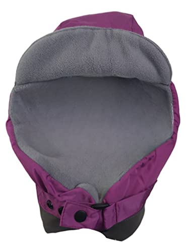 7AM Enfant Classic Chapka Hat 212, Grape/Gray, Small