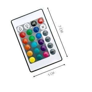 Image of Hexonix 12V DC Mini LED Strip RGB Remote Controller 24-Key RF Wireless Remote For RGB LED Light Strip
