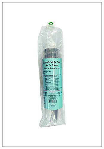 Image of The Cone Company-Wafer cones (CHOCOLATE, 110 MM-FLAT TOP CONE) (10 PCS)