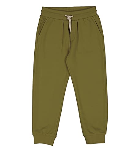 Pantalon molleton garçon olive Mayoral basique confortable