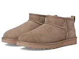 UGG Botas clásicas ultra mini para mujer, Caribou, 38 EU