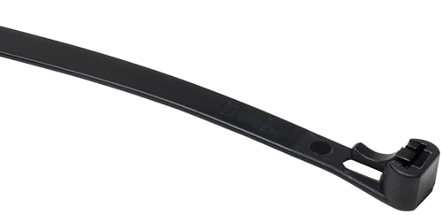 Kopp 328515037 Cable Ties 7.5 x 370 mm Nylon Polyamide 6.6 Black UV-Resistant and Weather-Resistant Pack of 50 - Image 3