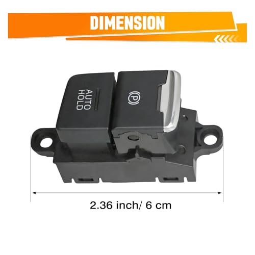 Botón freno mano electrónico Mazda CX5 2017 a 2021 interruptor KD2W66EP0A 2