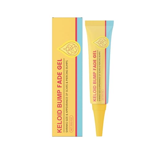 Keloid Bump Removal Gel for Scars & Raised Skin - Advanced Scar Treatment Gel for Old & New Scars - Scar Removal Cream for Keloid & Hypertrophic Scars - Fast Absorbing Scar Repair Gel for Face & Body