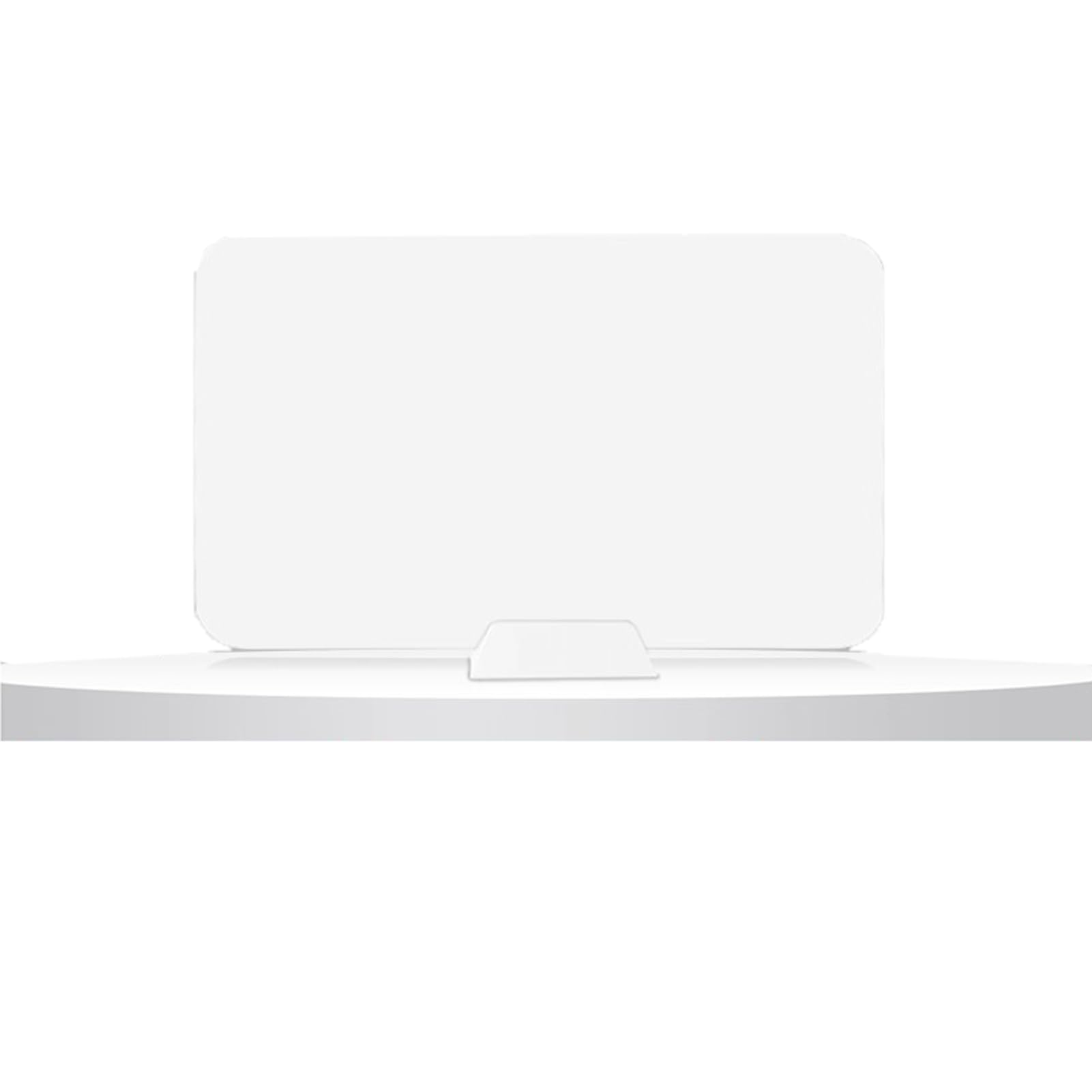 GBRJUYF Acoustic Freestanding Desk Divider, Soundproof for Office & School, Non-Deformable, 30 x 30 cm, White, Effective Workspace Separation