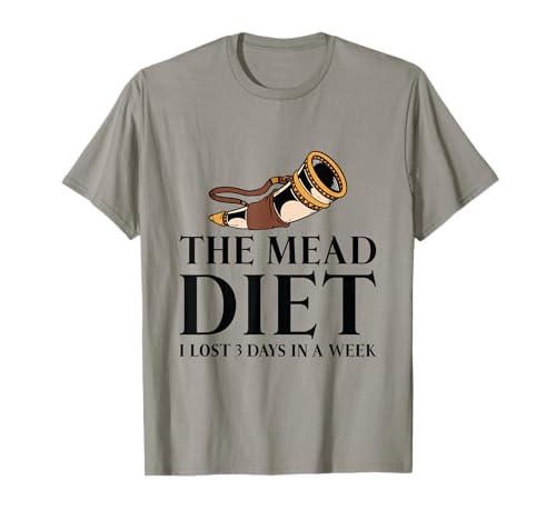 Honey Wine Mead Diet Home Brewer Viking T-Shirt