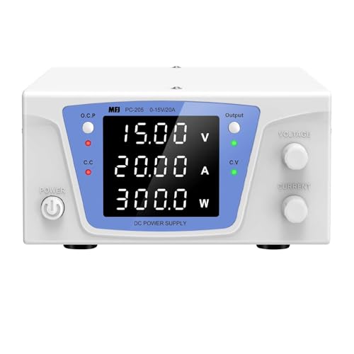 Alimentation de laboratoire réglable MFJ PC-205 0-15V 0-20A avec affichage LED