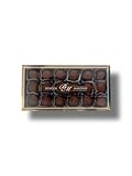Chocolate Marzipan 18 piece Gift Box 8oz by Bergen Marzipan