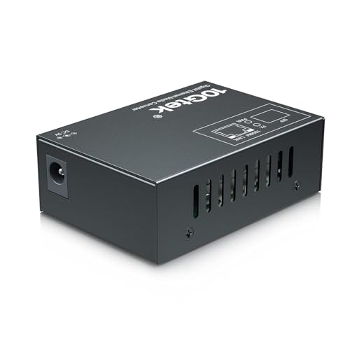 Image of 10Gtek [Mini Size Gigabit Ethernet Media Converter, Open SFP Fiber to Ethernet RJ45 Converter for 10 /100 /1000Base-Tx to SFP(Without Module)