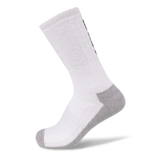 Image of Nivia Cricket Bamboo Socks for Men, Full Calf Length, Soft & Breathable Fabric, Moisture-Wicking & Odor-Resistant Design, Ideal for Long Practice Sessions, Matches & Daily Sports Use