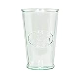 Amici Home Z7AI4474S4R, Z7AI4468S4R, Milk DOF Italian Glass, Set of 4, 11 oz, Clear