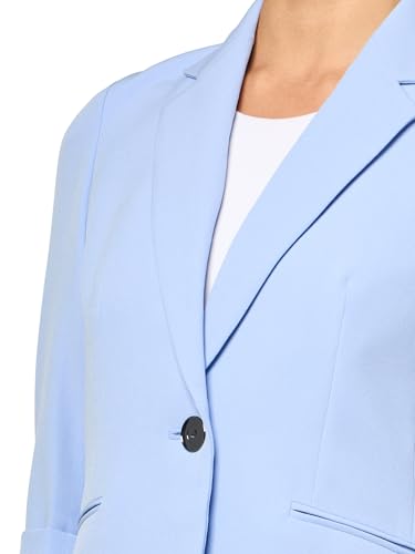 Kasper Women's Crepe 1 Bttn Notch Collar JKT W/Rolled3