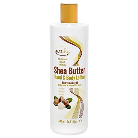 NATSKIN Shea Butter Hand & Body Lotion 500ml Cruelty Free Cover