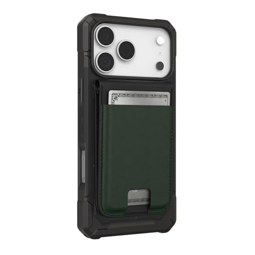Image of Urban Armor Gear (UAG Metropolis Magnetic Wallet, RFID Blocking, Holds Up to 5 Cards, Built-in Kickstand, Magnetic Phone Wallet Compatible with iPhone & Galaxy Phones, PU Vegan Leather