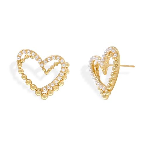 Boucles d'oreilles cœur doré tendance : le bijou délicat pour sublimer votre quotidien
