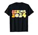 Groovy Senior 2024 Back To School Graduation Class Of 2024 T-Shirt