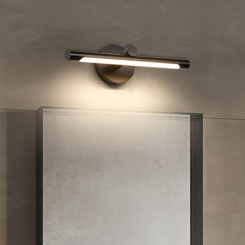 Jusheng Black Picture Light Hardwired 16.54'' Inch, Modern Picture Lights For Paintings Led Wall Art Light Gallery Display Light Artwork Lighting 9W 3000K Warm White #TOP2