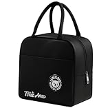 Bolsa Térmica Marmita Lancheira Escolar Fitness Academia Passeios Conserva Quente e Frio Compacta e Elegante (Preto)