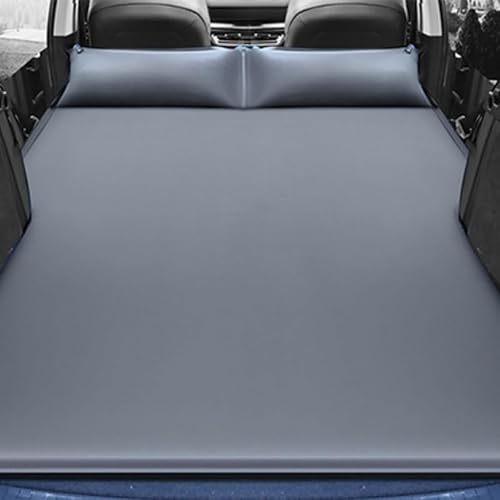 JZWSD Car Inflatable Mattress for Mercedes Benz GLC 200 220d 250 300 Coupe 2015 2016 2017 2018 2019 2020 2021 Portable Flocking Air Mattress Camping Travel Mattress Auto Accessories,Grey1